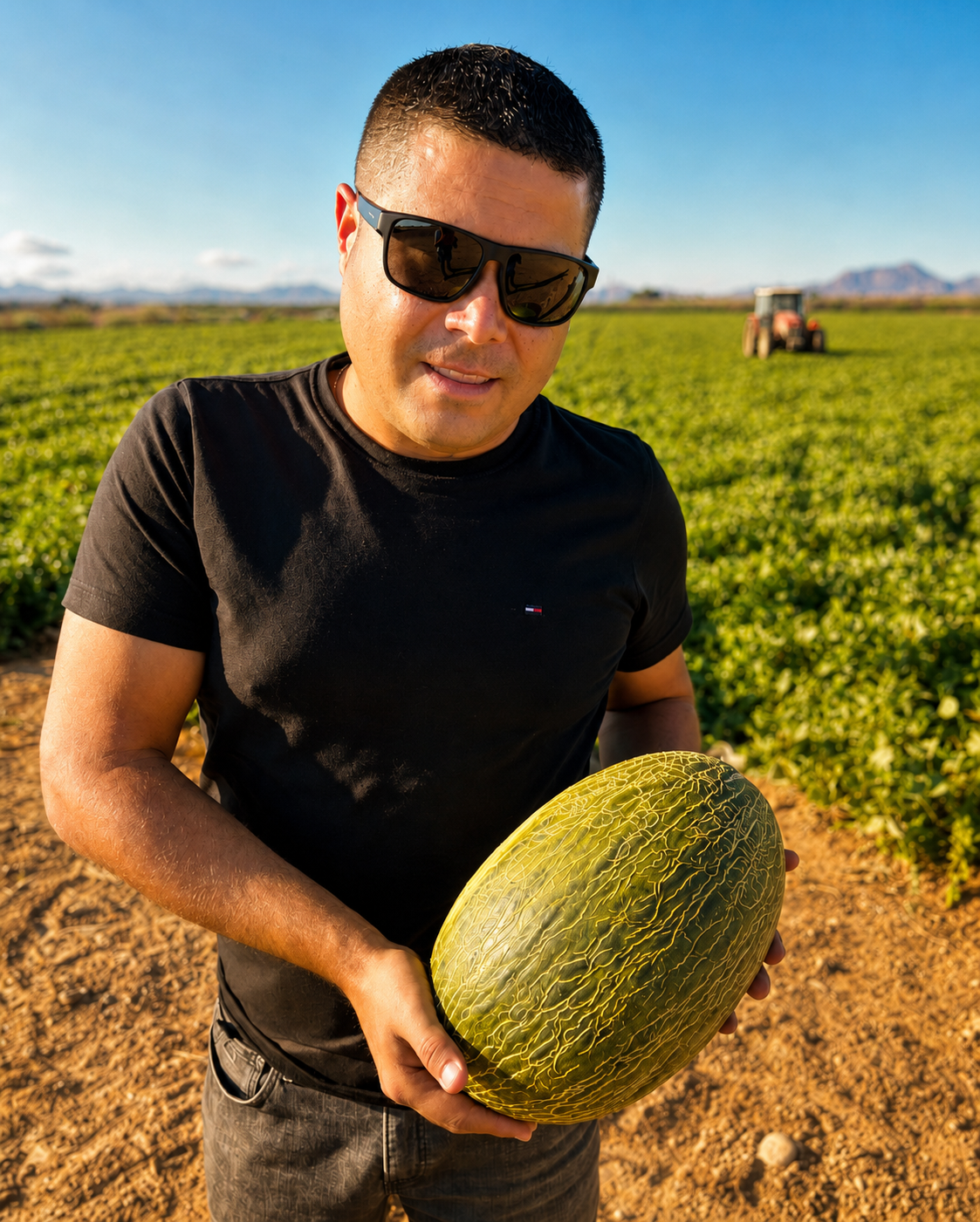 Campo de melón