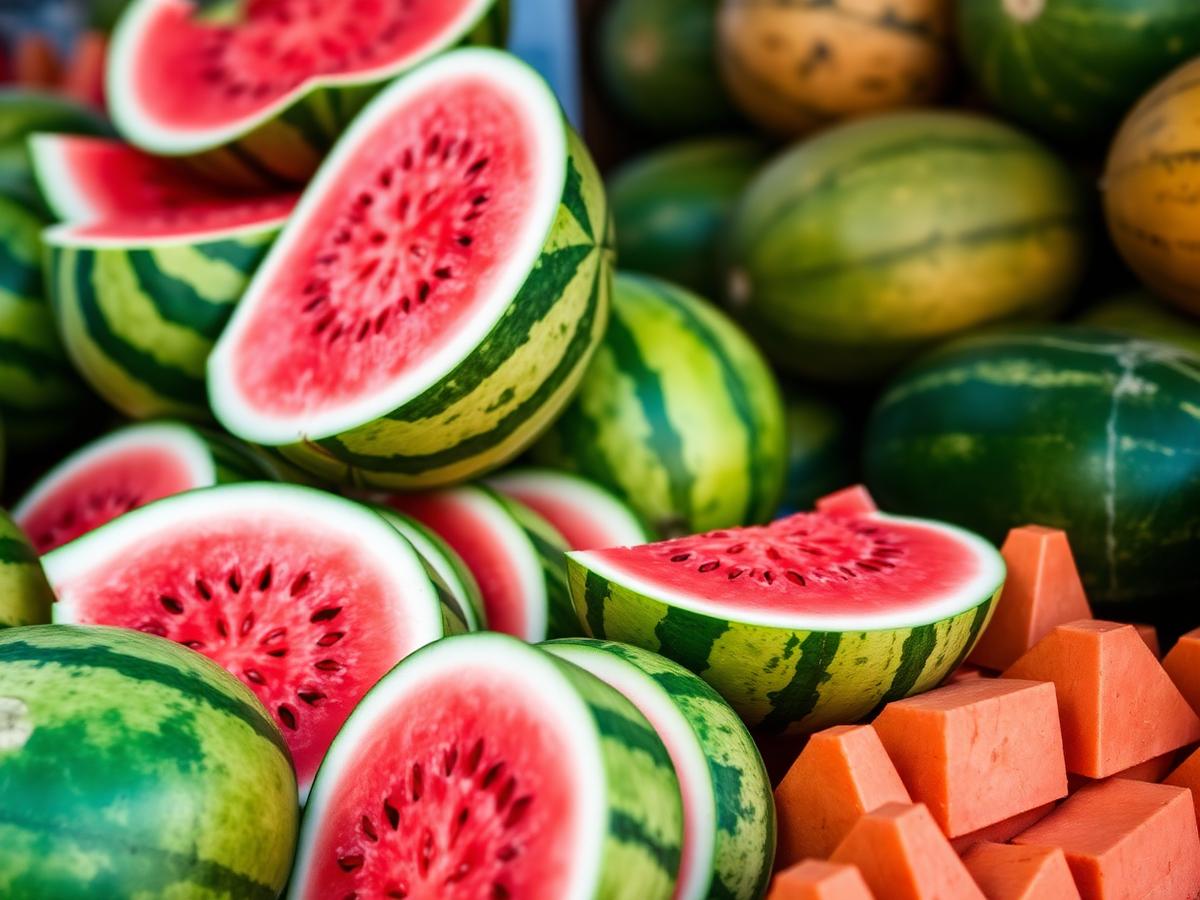 Melones y sandías
